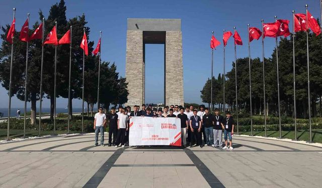 Düzceli gençler Çanakkale ruhunu yerinde yaşadı