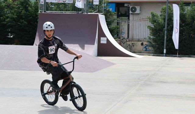 Gebze'de 2. BMX Park Türkiye Şampiyonası heyecanı yaşandı