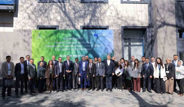 KBÜ'nün ortağı olduğu GreenCamUz projesi Özbekistan'da başladı