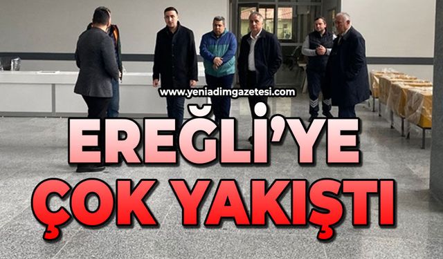 Ereğli'ye çok yakıştı!