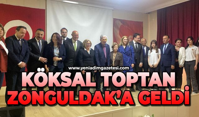 Köksal Toptan Zonguldak'a geldi