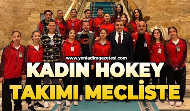 Kadın Hokey Takımı mecliste