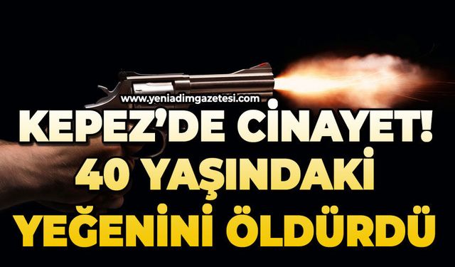 Kepez'de kan aktı: Dayısı yeğenini vurdu