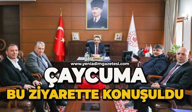 Çaycuma bu ziyarette konuşuldu!