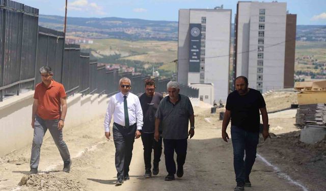 419 kişilik öğrenci yurdunda çalışmalarda sona yaklaşıldı