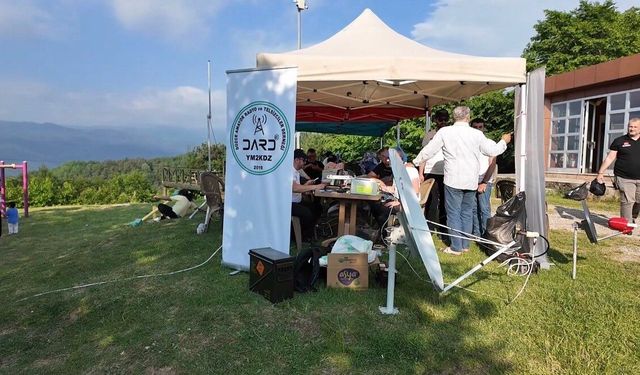 Amatör telsizciler Düzce'de buluştu