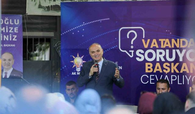 Başkan Özlü 'Düzce için 100 projenin yüzde 40'ı tamamlandı'