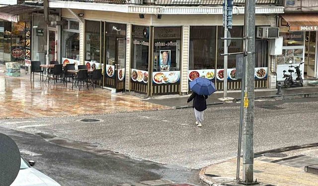 Bunaltan sıcakların ardından yağan yağmur serinletti