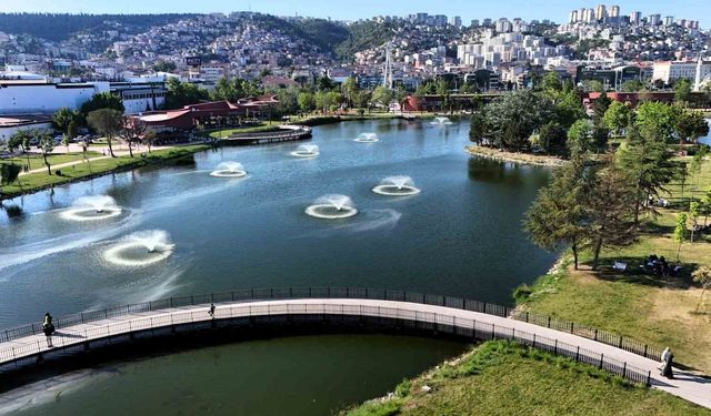 Şehrin stresine 'Fuar Park' molası