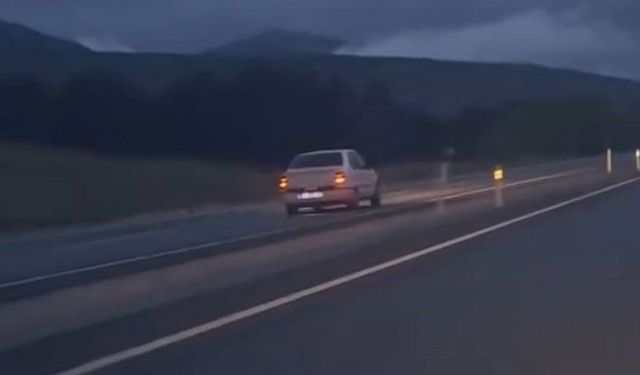 Ters istikametteki tehlikeli yolculuğa 93 bin 500 TL ceza kesildi