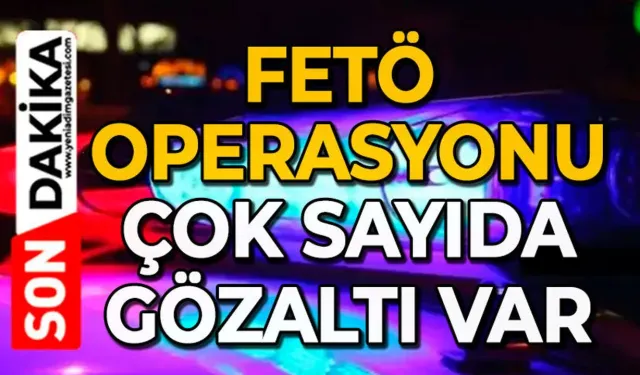 FETÖ operasyonu: 9 tutuklama