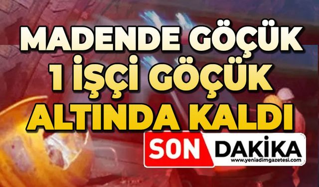 Madende göçük: 1 işçi göçük altında kaldı