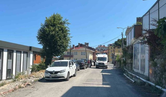 Çalışırken yaralanan işçi hastaneye kaldırıldı