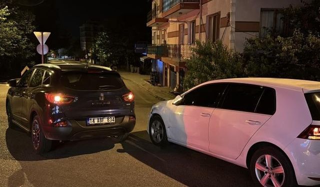 Ciple otomobil çarpıştı: 1 yaralı