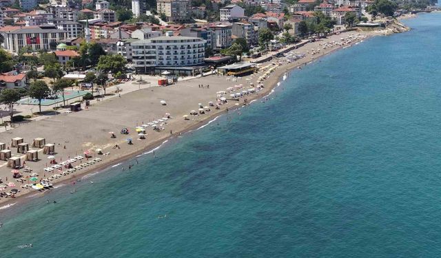 Denize girmek yasaklandı