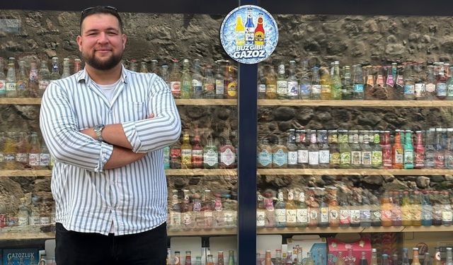 Hobi olarak başladı, dükkan açtı: Gazoz kapağı koleksiyonundan gazoz bakkala