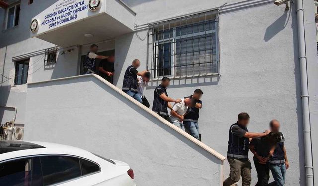 3 ilde göçmen kaçakçılığı operasyonu: 9 tutuklama