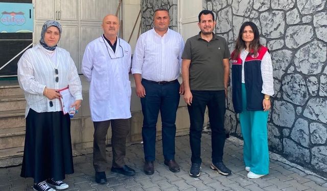 Kaynaşlı'da süt ürünleri üretim süreçleri yerinde incelendi