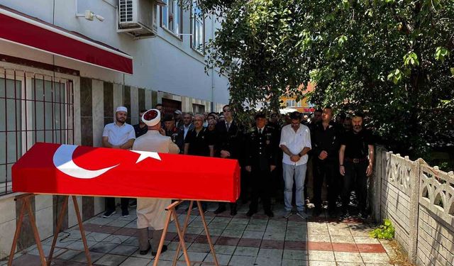 Kıbrıs gazisi son yolculuğuna uğurlandı