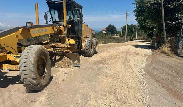 Köylerde alt yapı çalışmaları sürüyor