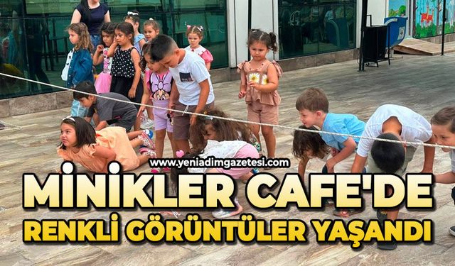 Minikler Cafe'de renkli görüntüler yaşandı
