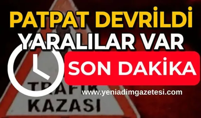 'Pat-pat' kazası: 2 yaralı
