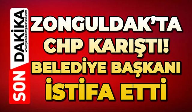 CHP'de deprem: Belediye Başkanı istifa etti