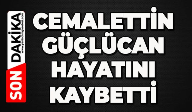 Cemalettin Güçlücan hayatını kaybetti