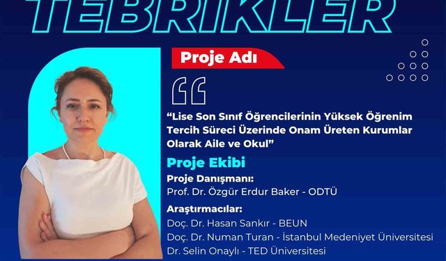 BEUN Akademisyenlerinden Yükseköğrenim Tercih Süreçlerine Yönelik TÜBİTAK 1001 Projesi