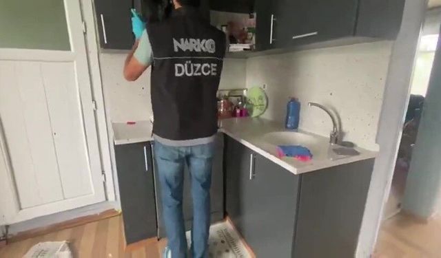 Düzce'de narkotik suçlara geçit yok