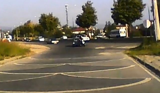 Otomobil ile motosiklet çarpıştı: 1 yaralı