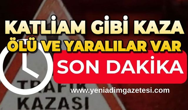 Otomobiller kafa kafaya çarpıştı: Ölü ve yaralılar var