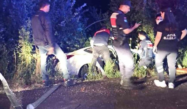 Trafik kazası: 1 yaralı