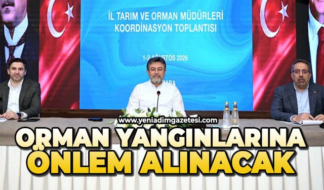 Orman yangınlarına önlem alınacak