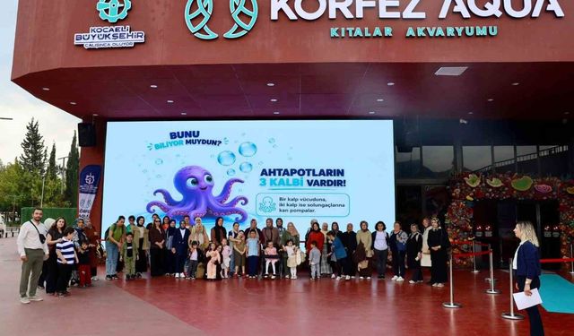 Özel çocuklar su altı dünyası ve bilimle buluştu