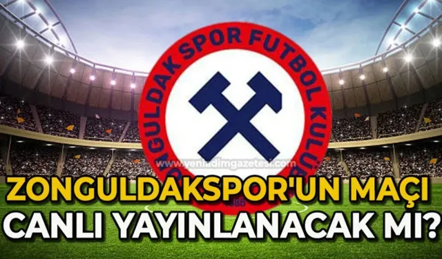 Küçükçekmece Sinopspor-Zonguldakspor Canlı yayınlanacakmı?