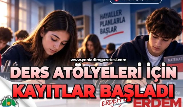 Ders Atölyeleri için kayıtlar başladı