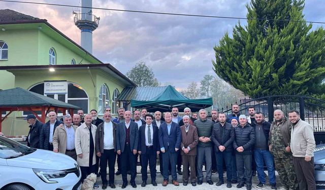 Dikmeli köyünde sabah namazı buluşması