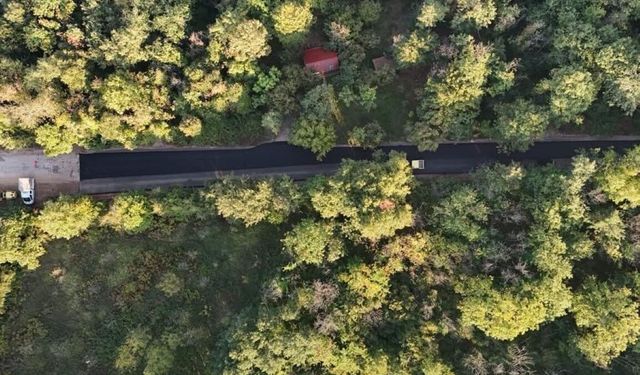 Kartepe Teleferik'e çıkan alternatif yol yenilendi