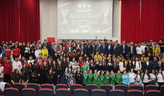 Kastamonu'da 'sporun enleri' ödüllendirildi