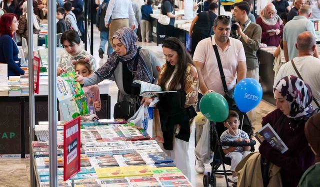Kocaeli Kitap Fuarı'nı 1 milyon 59 bin 347 kişi ziyaret etti