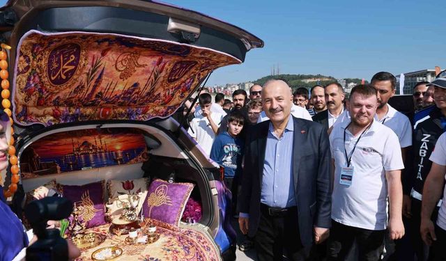 Modifiyeli araç tutkunları festivalde buluştu