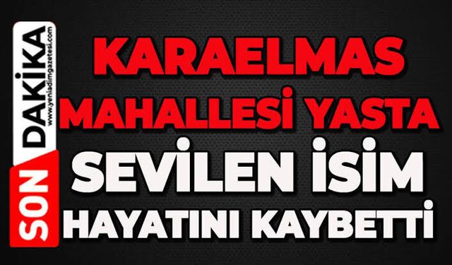 Karaelmas Mahallesi yasta