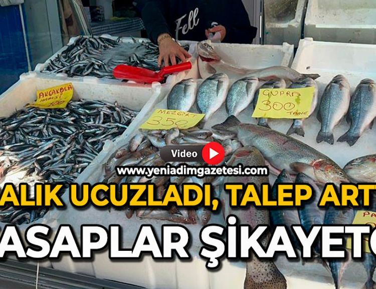 Balık ucuzladı, talep arttı: Kasaplar şikayetçi