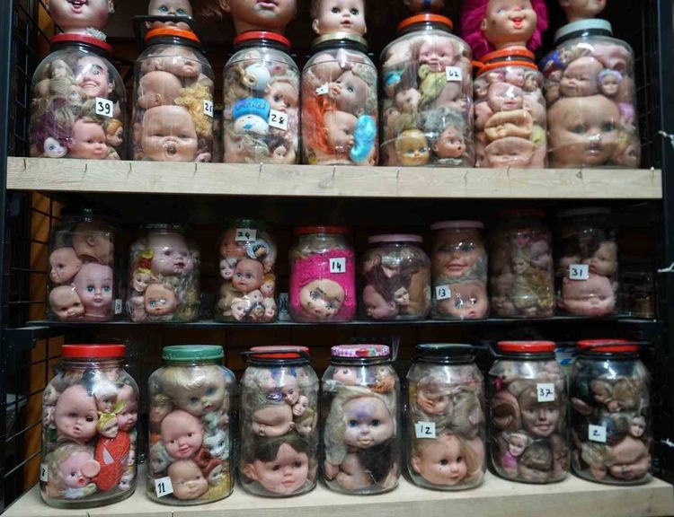 Görenleri ürküten sıra dışı koleksiyon