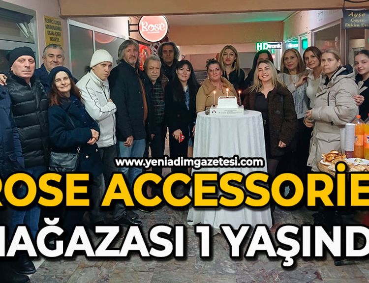 Rose Accessories mağazası 1 yaşında