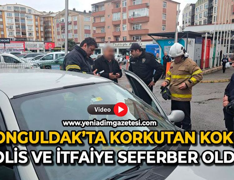 Zonguldak’ta korkutan koku: Polis ve itfaiye seferber oldu