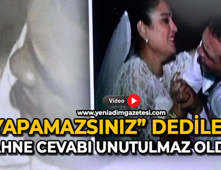 “Yapamazsınız” dediler: Sahne cevabı unutulmaz oldu