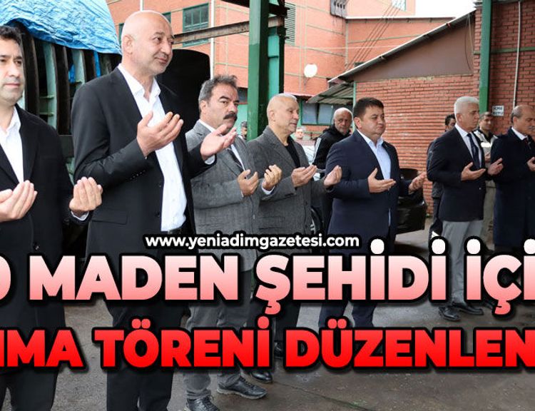 Karadon'da facianın 16. yıldönümünde, 30 maden şehidi törenle anıldı
