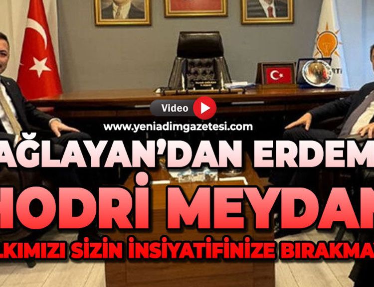Çağlayan’dan Erdem’e hodri meydan: Halkımızı sizin insiyatifinize bırakmayız!